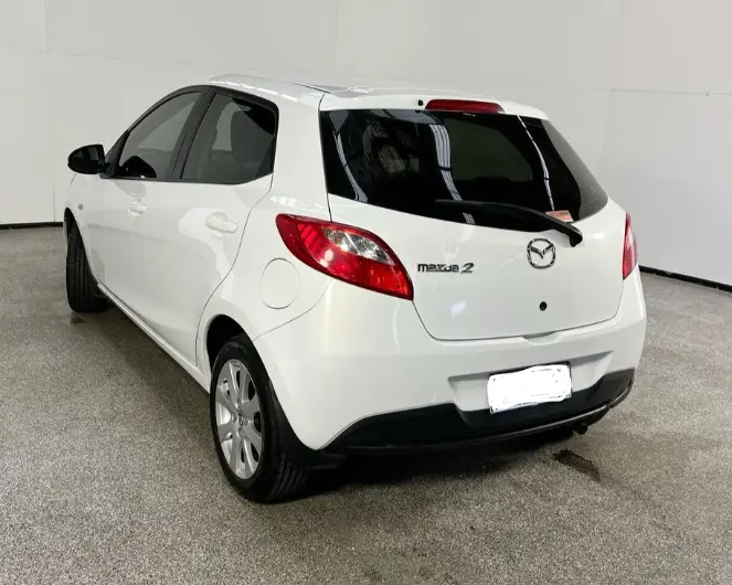 Mazda 2 White 3